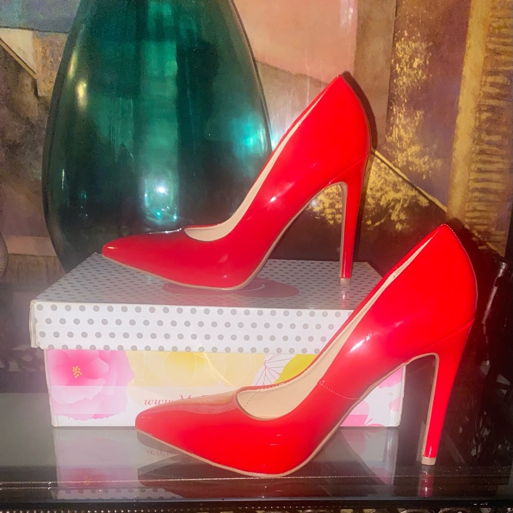 Red Patent Leather Shoes